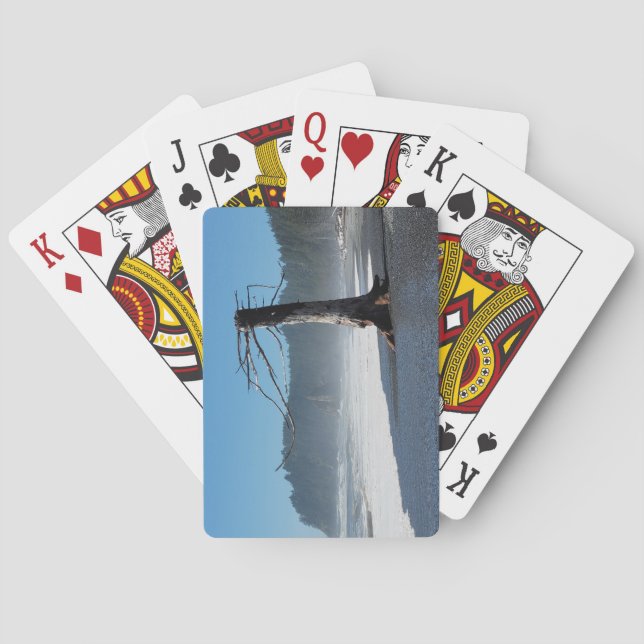 Uppspelningskort funky Träd Casinokort (Baksidan)