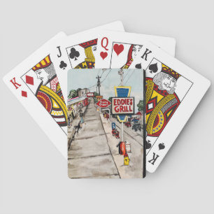 Uppspelningskort "Genève-på-Sjö-gatan" Casinokort
