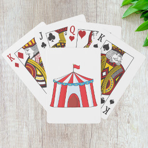 Uppspelningskort i Circus Tält Casinokort