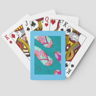 Uppspelningskort i flinflip flops casinokort