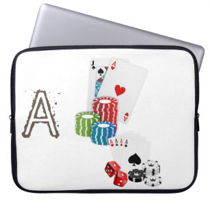Uppspelningskort i laptop sleeve