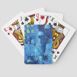 Uppspelningskort i maneter-design casinokort