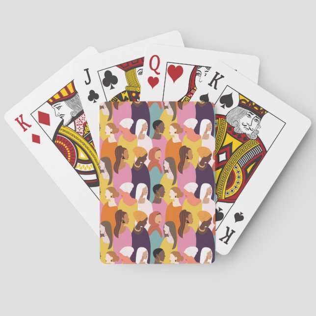 Uppspelningskort i mors dag casinokort (Baksidan)