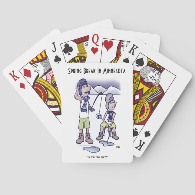 Uppspelningskort i påsklov casinokort (Baksidan)