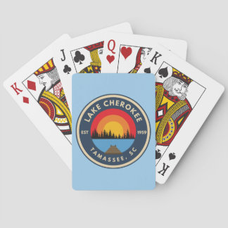 Uppspelningskort i sjö Cherokee Casinokort