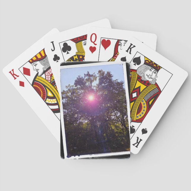 Uppspelningskort i Sol Casinokort (Baksidan)