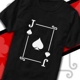 Uppspelningskort: Jack för av för kostnadsfria J T Shirt