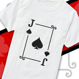 Uppspelningskort: Jack för av för kostnadsfria J T Shirt