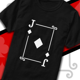 Uppspelningskort: Jack för Jack av kostnadsstorlek T Shirt