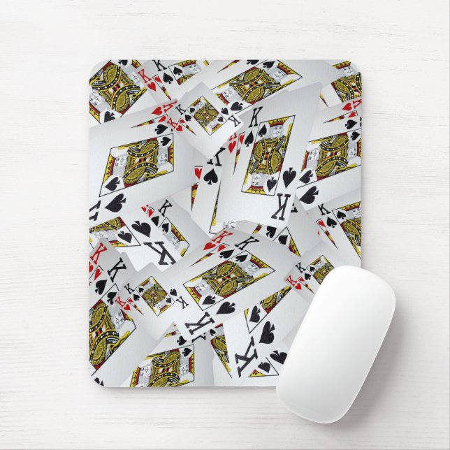 Uppspelningskort Kung i lager, Mousepad Musmatta (Med mus)