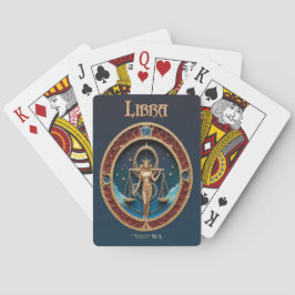 Uppspelningskort - Libra Zodiac-tecken Casinokort