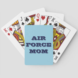 Uppspelningskort Luft Force Mamma Spel Kort
