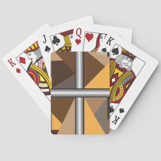 Uppspelningskort med stängda lager casinokort (Baksidan)