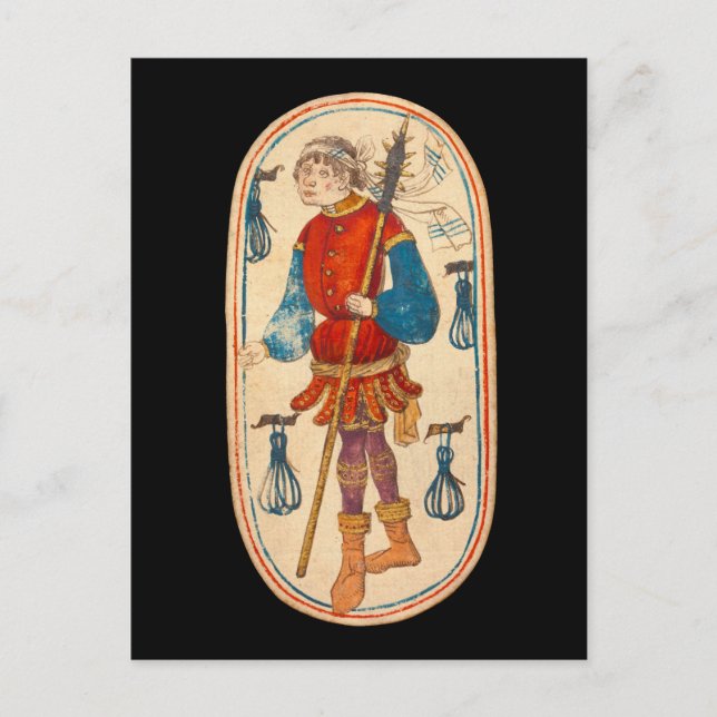 Uppspelningskort nr 4 helg vykort (Framsida)