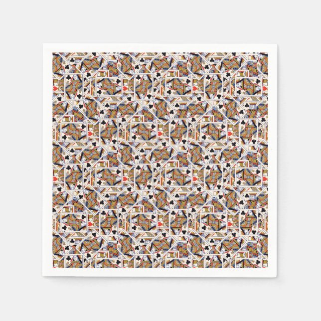 Uppspelningskort, Pappersservett (Framsidan)