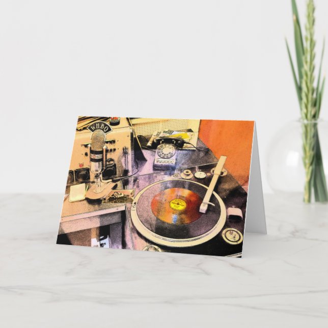 Uppspelningskort Sten-n-roll Kort (Framsida)