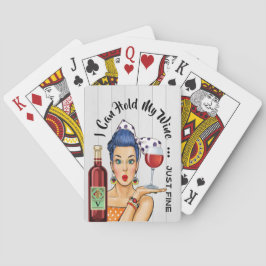 Uppspelningskort vin HUMOR Casinokort