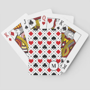 Uppspelningskortets kostym-symboler casinokort