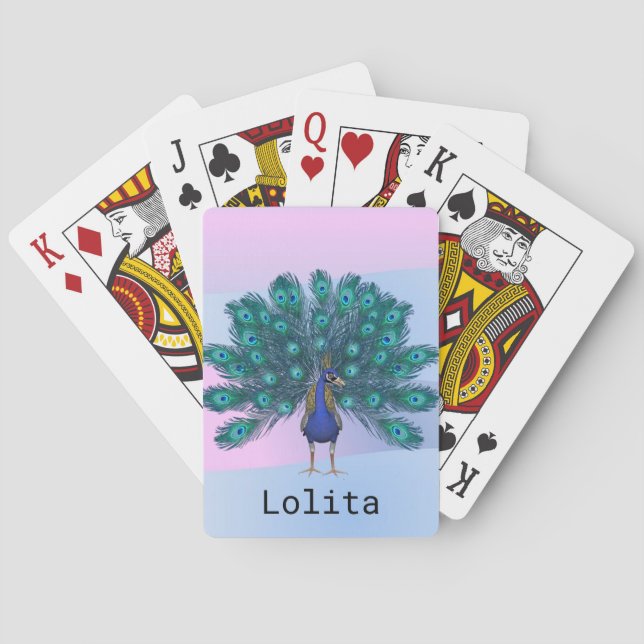 Uppspelningskortsfack Casinokort (Baksidan)