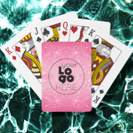 Uppspelningskortsuppsättning för Business Logotyp  Casinokort
