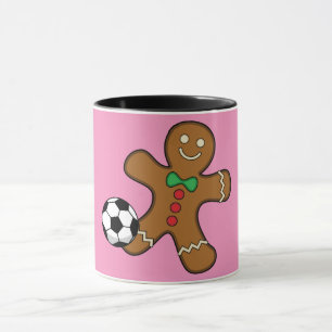 Uppspelningslist för pepparkaksgubbe mugg