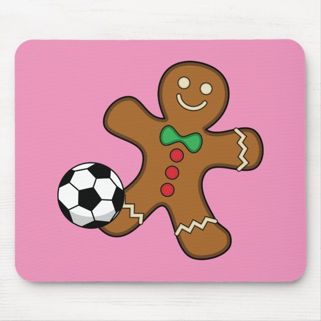 Uppspelningslist för pepparkaksgubbe musmatta (Framsidan)