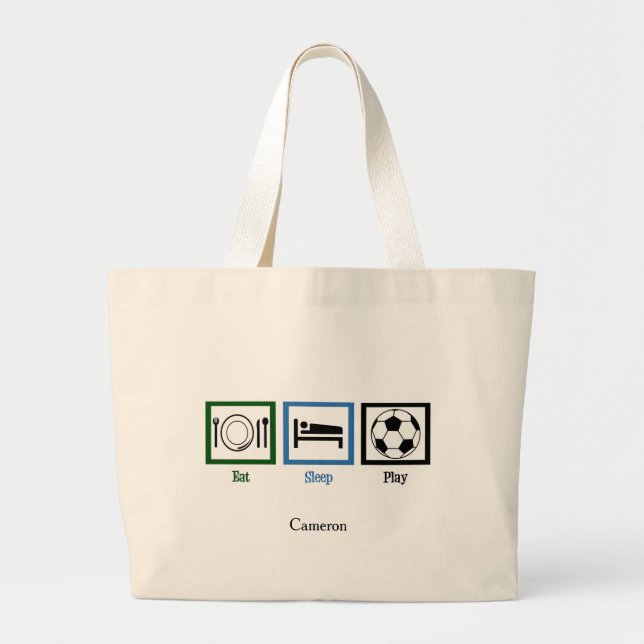 Uppspelningssmatare för Ät viloläge Jumbo Tygkasse (Framsidan)