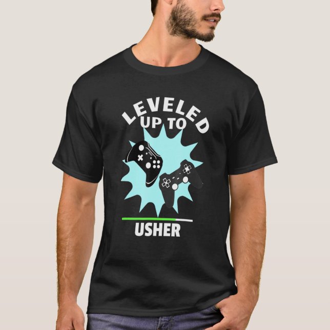 Uppspelningsspelare i Usher Bröllop T Shirt (Framsida)