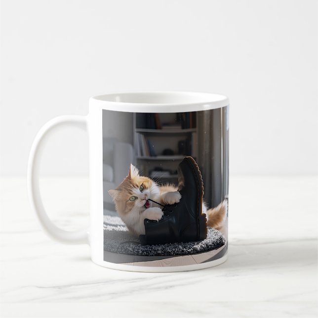 Uppspelningsstart för kute kaffemugg (Vänster)