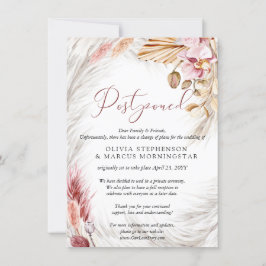 Uppställd Bröllopsakvarell Ljus Rosa Rosa Inbjudan