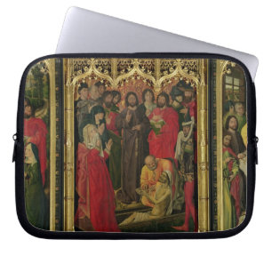 Uppståndelse av den Lazarus triptychen; Lyfta av Laptop Fodral