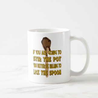 Uppståndelse krukaaningen skedmuggen kaffemugg