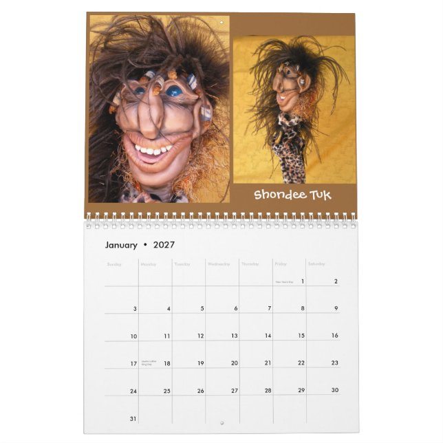 UppståndelseCrazies 2012 kalender (Jan 2027)