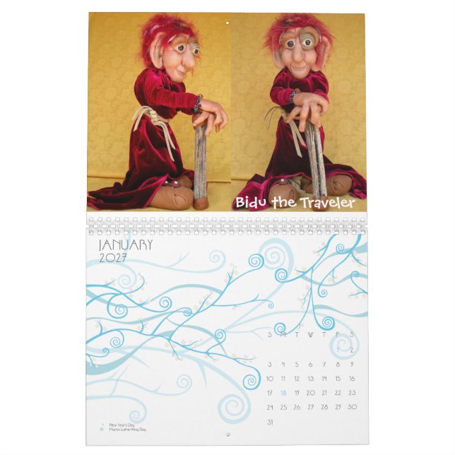 UppståndelseCrazies 2012 kalender (Jan 2027)