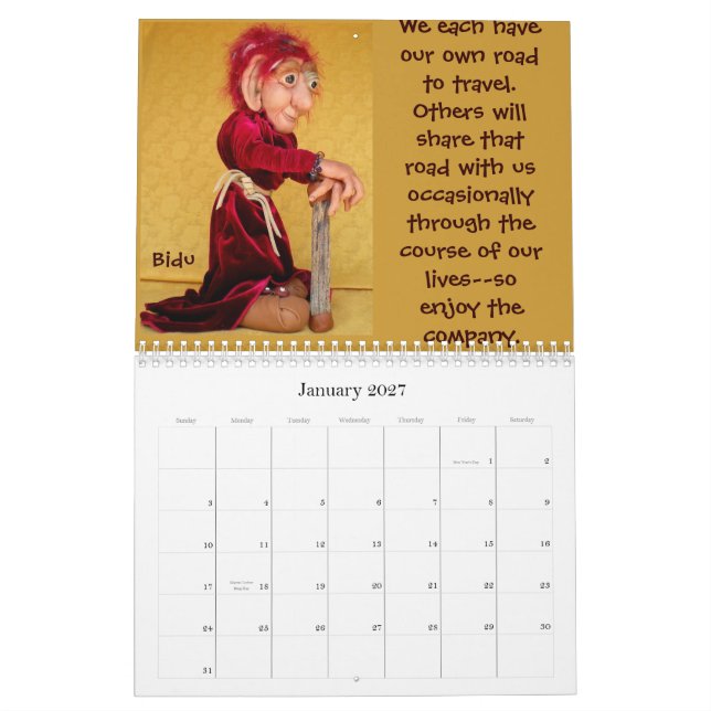 UppståndelseCrazies kalender 2013 (Jan 2027)