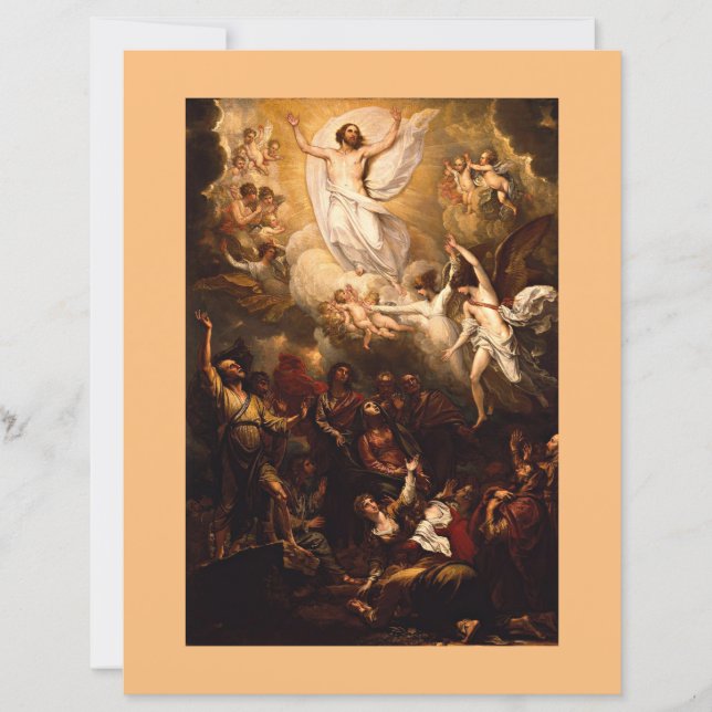 Uppståndelsen av Benjamin West (Framsida)