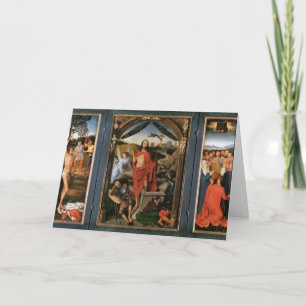 Uppståndelsen av Hans Memling Kort