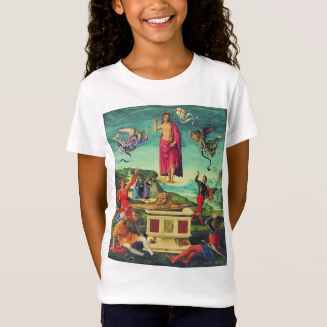 Uppståndelsen av Jesus Kristus av Raphael T Shirt (Framsida)