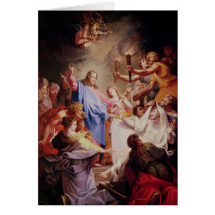 Uppståndelsen av Lazarus Hälsningskort