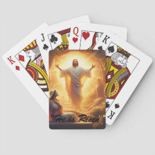 Uppståndelsens ljus: Jesus Kristus uppstår Casinokort