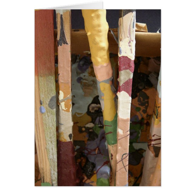 uppståndelsepinnar hälsningskort (Framsidan)