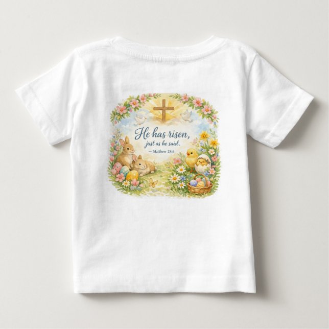 Uppstånden t-shirt (Baksida)