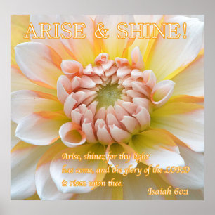 Uppstår & sken poster