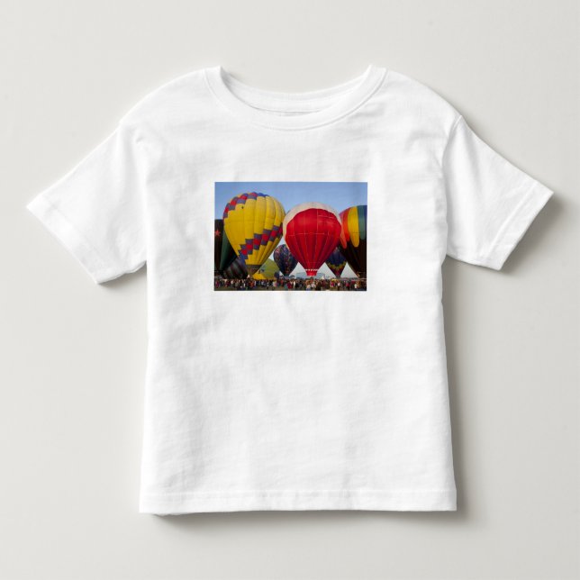 Uppstart av varmluftsballonger tee shirt (Framsida)
