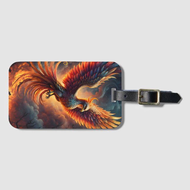 Uppstigande Fenix Bagagebricka (Framsida horisontal)