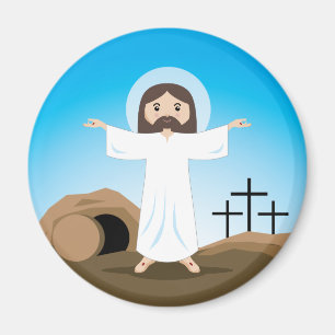 Uppstigen Kristus Magnet
