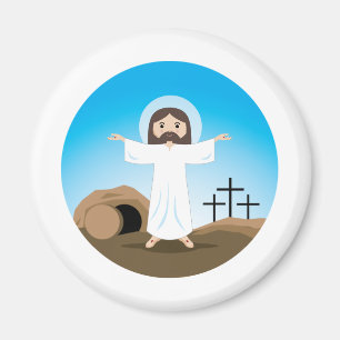 Uppstigen Kristus Magnet