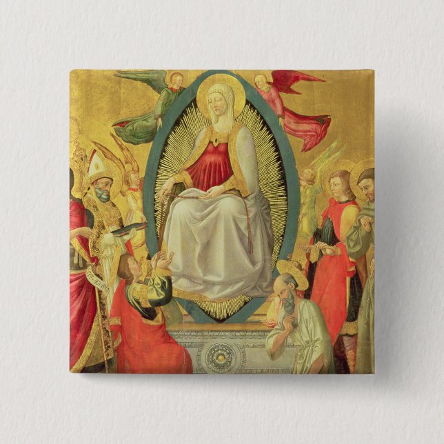Uppstigning av oskulden, 1465 knapp (Framsida)