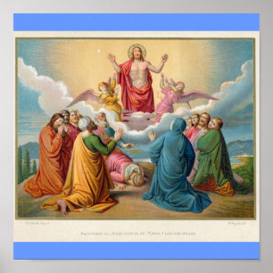 Uppstigningen av Jesus 1879 Poster