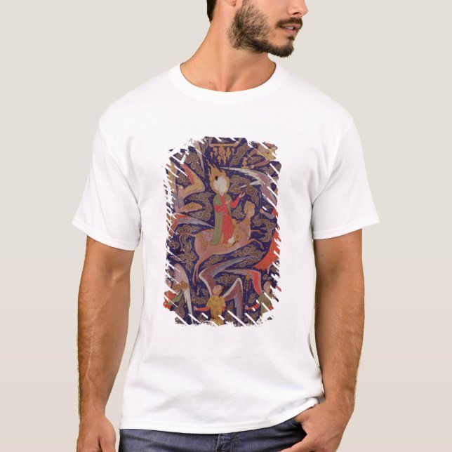 Uppstigningen av profeten Mohammed, perser Tee Shirt (Framsida)